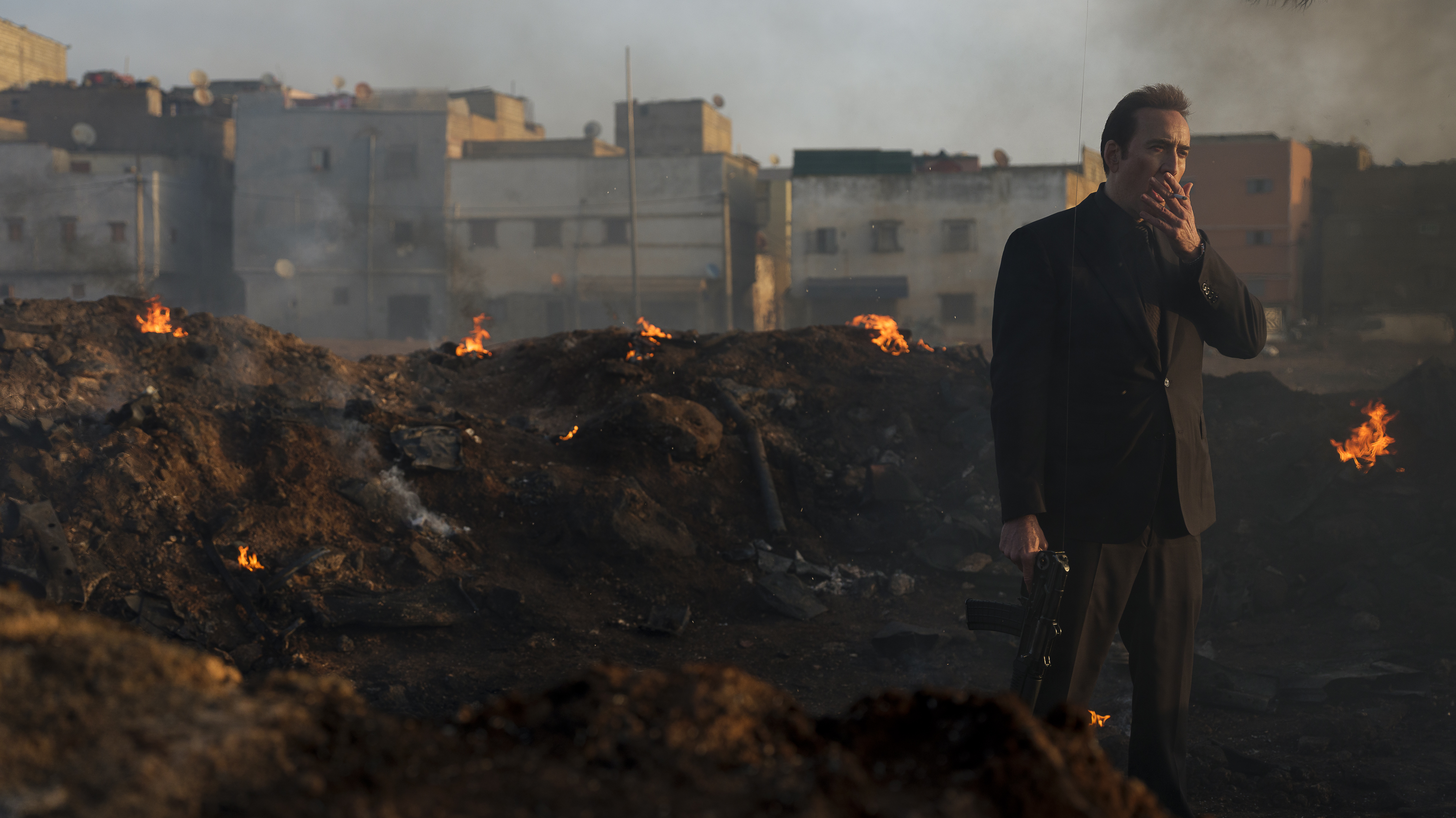 Nicholas Cage reprises the role of notorious arms dealer Yuri Orlov Credit Khalil Nemmaoui