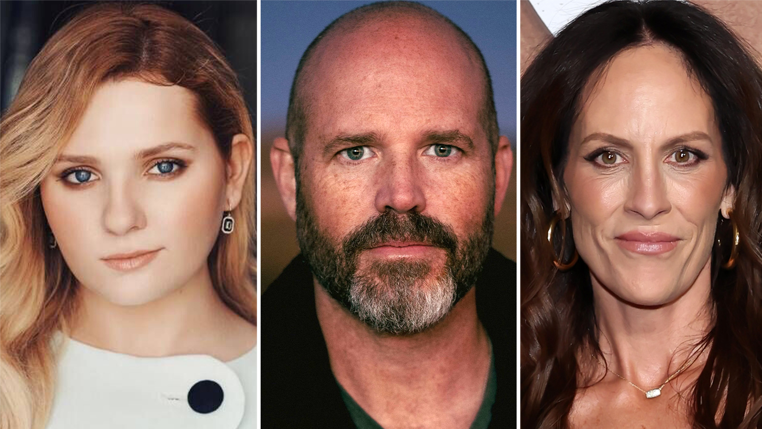 Abigail Breslin David Denman and Annabeth Gish